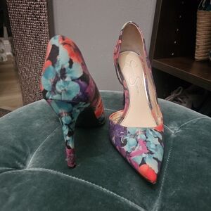 Jessica Simpson Prizma Floral Heels